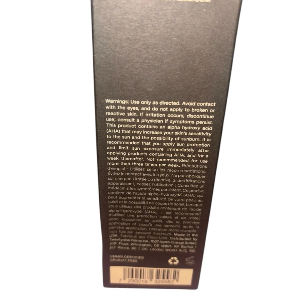 Twentynine Palms Mesa Mystic AHA BHA Facial Exfoliating Solution